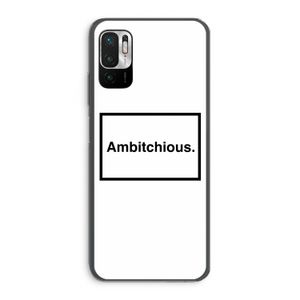 Ambitchious: Xiaomi Redmi Note 10 5G Transparant Hoesje