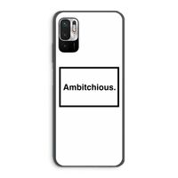 Ambitchious: Xiaomi Redmi Note 10 5G Transparant Hoesje
