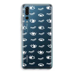 Eye pattern #3: Huawei P20 Pro Transparant Hoesje