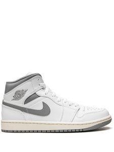 Jordan baskets Air Jordan 1 Mid "White/Stealth Grey" - Blanc