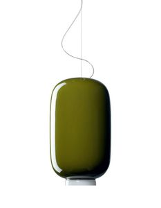 Foscarini - Chouchin 2 hanglamp Groen / Wit
