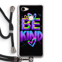 Be Kind: Pixel 3 Transparant Hoesje met koord