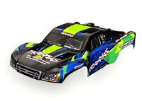 Traxxas - Body, Slash 2WD VXL (Also fits Slash 4x4), Green (Painted, decals Applied) (TRX-6812G)