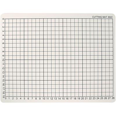 Creativ Company Snijmat rubber met rasterlijnen, 22x30cm