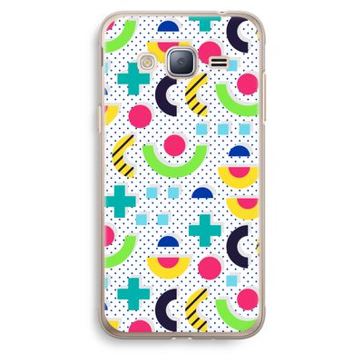 8-bit N°1: Samsung Galaxy J3 (2016) Transparant Hoesje