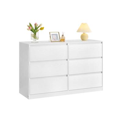 Kailyn Collection - Commode met laden voor nette en moderne slaapkameropslag, sneeuwwit / 6 laden