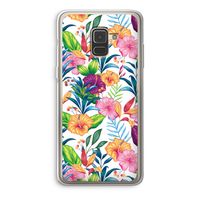 Tropisch 2: Samsung Galaxy A8 (2018) Transparant Hoesje