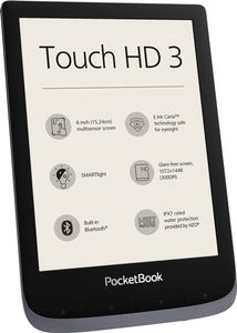 Pocketbook Touch HD 3 e-book reader Touchscreen 16 GB Wi-Fi Zwart, Grijs