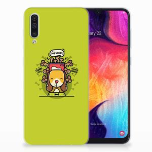 Samsung Galaxy A50 Telefoonhoesje met Naam Doggy Biscuit