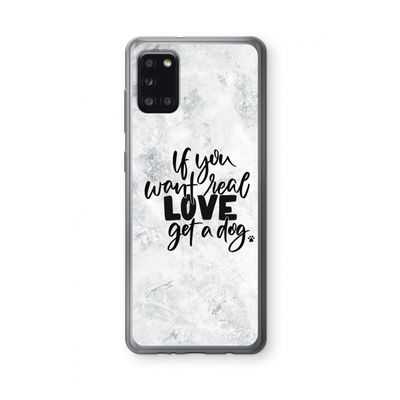 Partner in crime: Samsung Galaxy A31 Transparant Hoesje