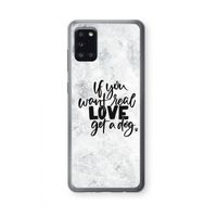 Partner in crime: Samsung Galaxy A31 Transparant Hoesje