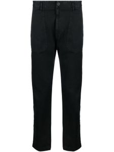 Stone Island pantalon à coupe droite - Noir