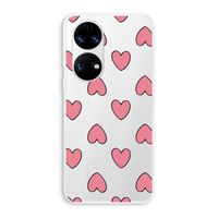 Ondersteboven verliefd: Huawei P50 Transparant Hoesje