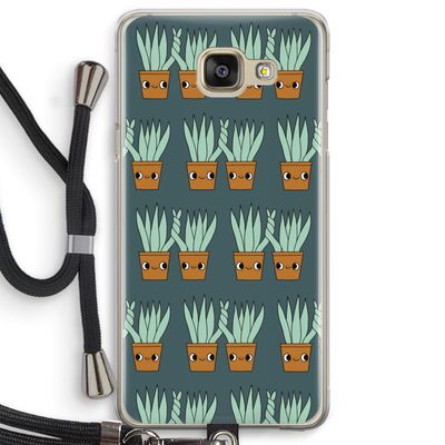 Sansevieria: Samsung Galaxy A5 (2016) Transparant Hoesje met koord