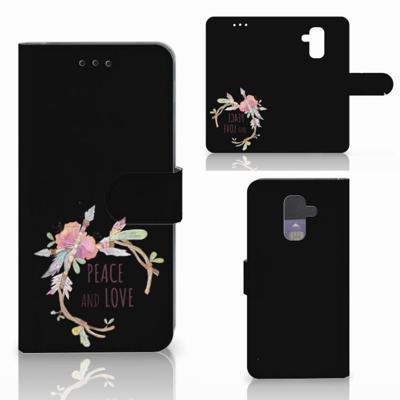 Samsung Galaxy A6 Plus 2018 Leuk Hoesje Boho Text Samsung Galaxy A6 Plus 2018 Leuk Hoesje Boho Text