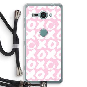 XOXO: Sony Xperia XZ2 Compact Transparant Hoesje met koord