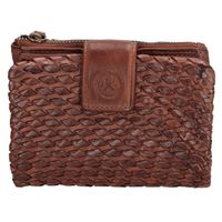 Hide en Stitches Portemonnee Atlas Cognac