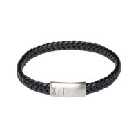 AZE Jewels Armband Single Flat String Black