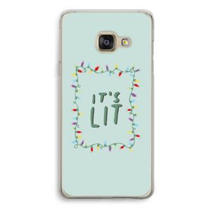 It's Lit: Samsung Galaxy A3 (2016) Transparant Hoesje
