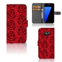 Samsung Galaxy S7 Edge Hoesje Red Roses Samsung Galaxy S7 Edge Hoesje Red Roses