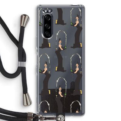 Pop Some Kim: Sony Xperia 5 Transparant Hoesje met koord