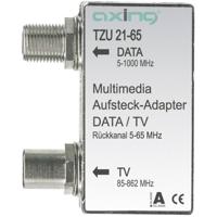 Axing TZU 21-65 Kabelsplitter/-combiner Zilver - thumbnail