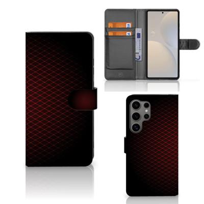 Samsung Galaxy S25 Ultra | Telefoon Hoesje | Geruit Rood
