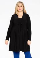 Yoek Vest met strik | Zwart | Maat 38/40