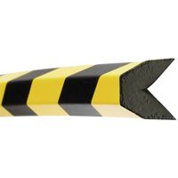 Moravia 422.23.243 MORION botsbescherming trapeziumvorm - randbescherming geel/zwart (l x b) 1000 mm x 40 mm
