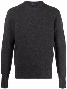 Drumohr pull en maille à manches longues - Noir