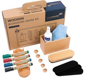 Legamaster WOODEN starterkit voor whiteboards, doos