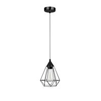Lyora HanglampPaolo 1-lichts zwart - 7605180
