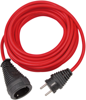 Brennenstuhl Kwaliteits kunststof verlengsnoer | 25m | rood | H05VV-F 3G1,5 FR - 1167474