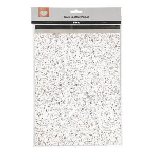 Creativ Company Faux leather papier divers, 3 vellen