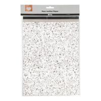 Creativ Company Faux leather papier divers, 3 vellen