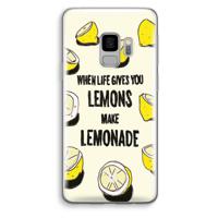 Lemonade: Samsung Galaxy S9 Transparant Hoesje - thumbnail