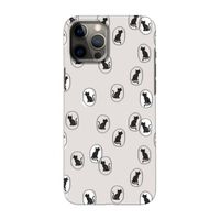Miauw: Volledig geprint iPhone 12 Pro Max Hoesje
