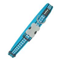Hondenhalsband Red Dingo Bot Reflecterend Turkoois (1,5 x 24-36 cm)