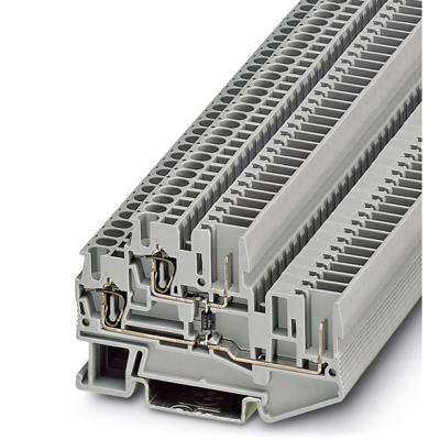Phoenix Contact STTB 2,5/2P-DIO/O-U 3040753 Componentenserieklem Aantal polen: 3 0.08 mm² 2.5 mm² Grijs 50 stuk(s)