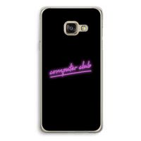 Vice Black: Samsung Galaxy A3 (2016) Transparant Hoesje