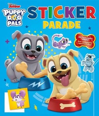 Deltas stickerboek Disney stickerparade Puppy Dog Pals 28 cm