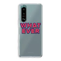 Whatever: Sony Xperia 5 III Transparant Hoesje
