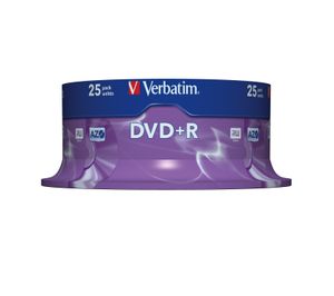 Verbatim 43500 DVD+R disc 4.7 GB 25 stuk(s) Spindel