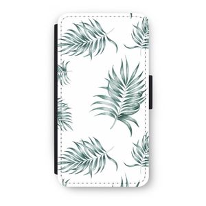 Simple leaves: iPhone X Flip Hoesje