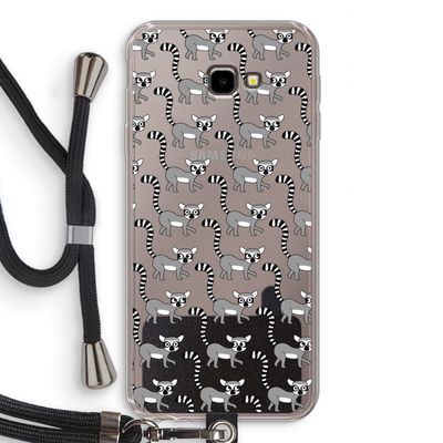 Makis: Samsung Galaxy J4 Plus Transparant Hoesje met koord