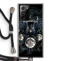 Sinister Wings: Samsung Galaxy Note 20 Ultra / Note 20 Ultra 5G Transparant Hoesje met koord