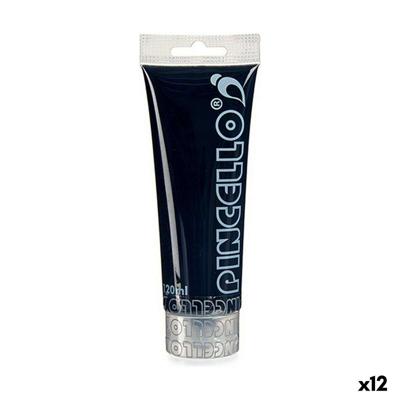 Acrylverf Pincello Zwart 120 ml (12 Stuks)