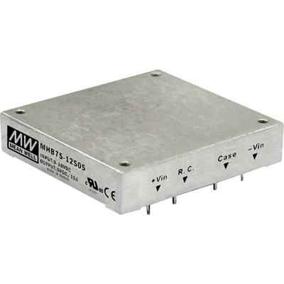 MW Mean Well MHB75-48S05 DC/DC-converter 75 W Aantal uitgangen: 1 x Inhoud 1 stuk(s)