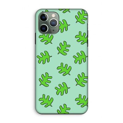 Groene blaadjes: iPhone 11 Pro Tough Case