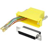 encitech DA25-SMJ8-K-Y-RC D-sub adapter D-sub bus 25-polig - RJ45-bus 8p8c 1 stuk(s)